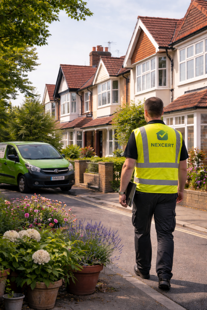 Property certification services in London including EPC and safety inspections