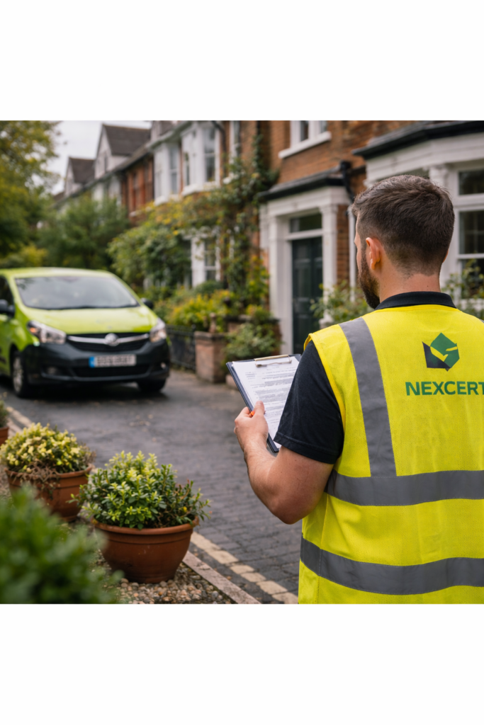 Property certification services in London including EPC and safety inspections