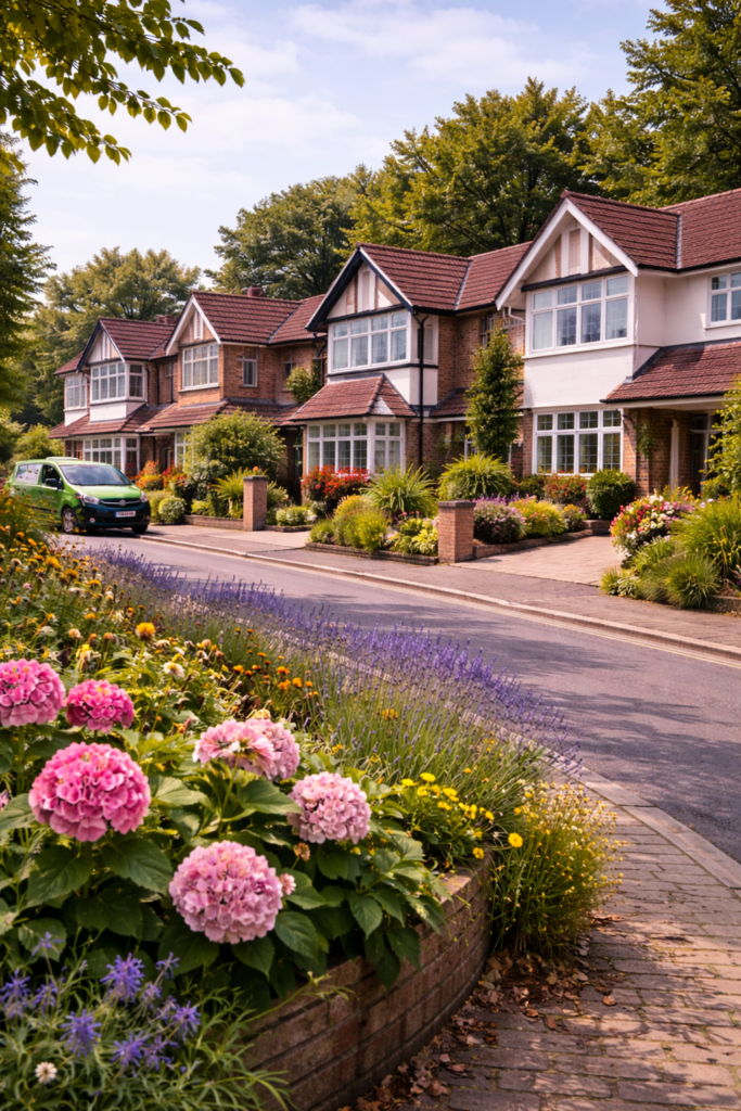 Residential property certification services in Essex with suburban family homes